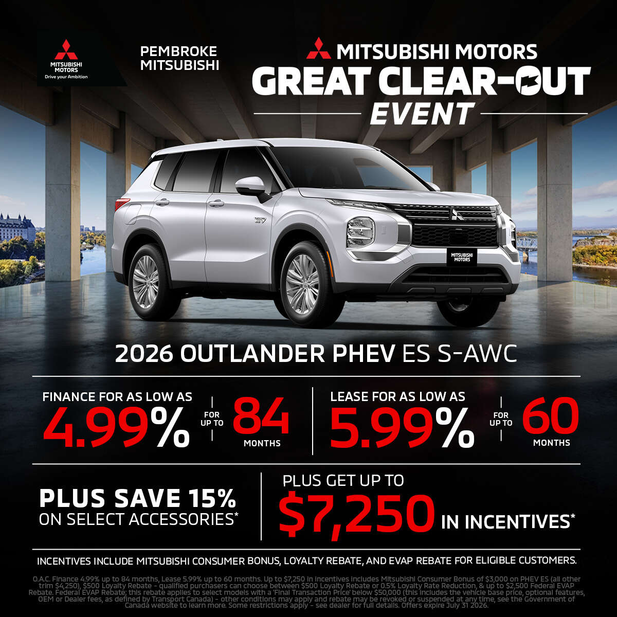 Outlander PHEV Promo